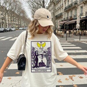 Vintage Addams The Lover Vi Tarot Inspired t-shirt,The Addams Family Vintage Tee